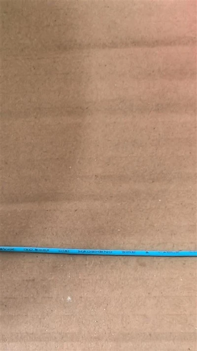 Tråd 0,5 mm² – blå